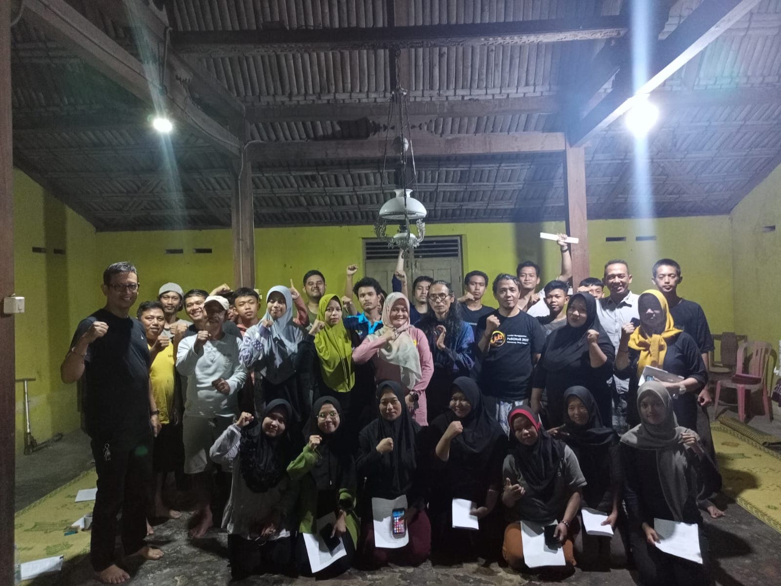 Pentaskan Rampak Tarian Panji, Warga Karang Kepanjen Gelar Ruwahan Ageng Kiai Panji